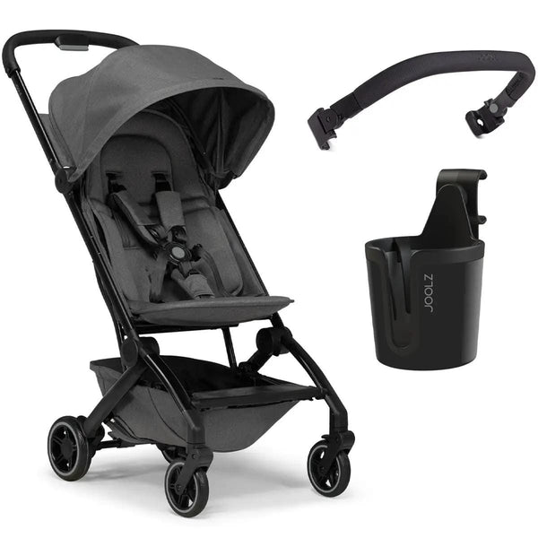 Joolz Aer+ Lightweight Compact Stroller + Bumper Bar + Cup Holder