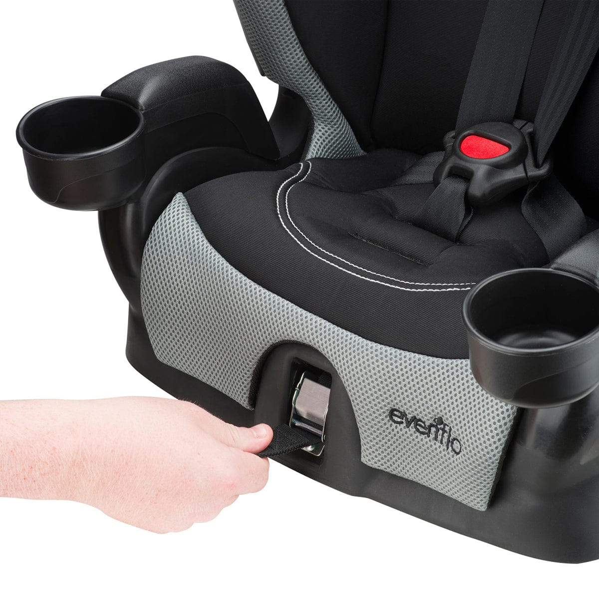 Evenflo Chase LX Harness Booster Car Seat - Jameson Gray - 30621870