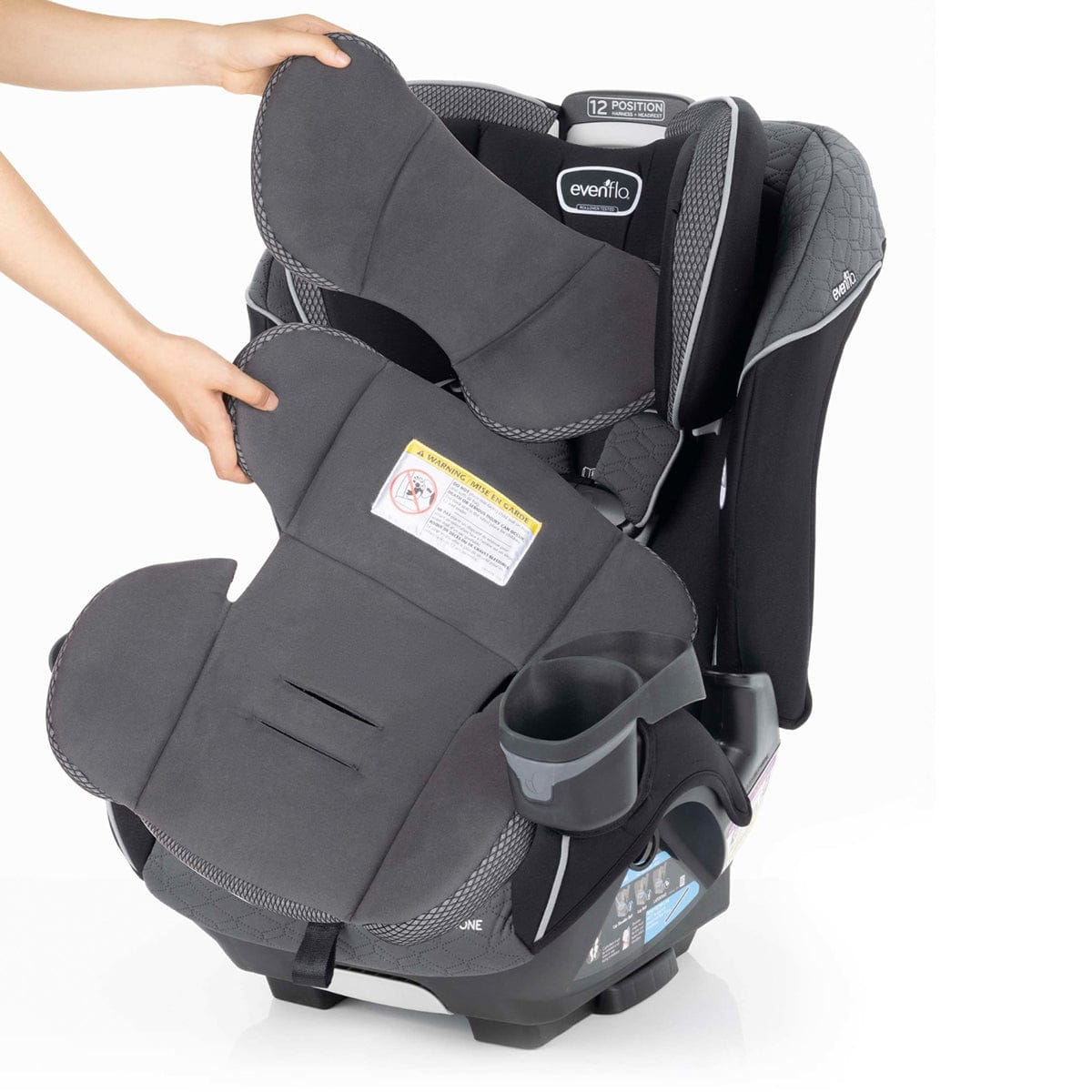 Evenflo EveryFit / All4One 3-in-1 Convertible Car Seat - Aries Black - CS300212408