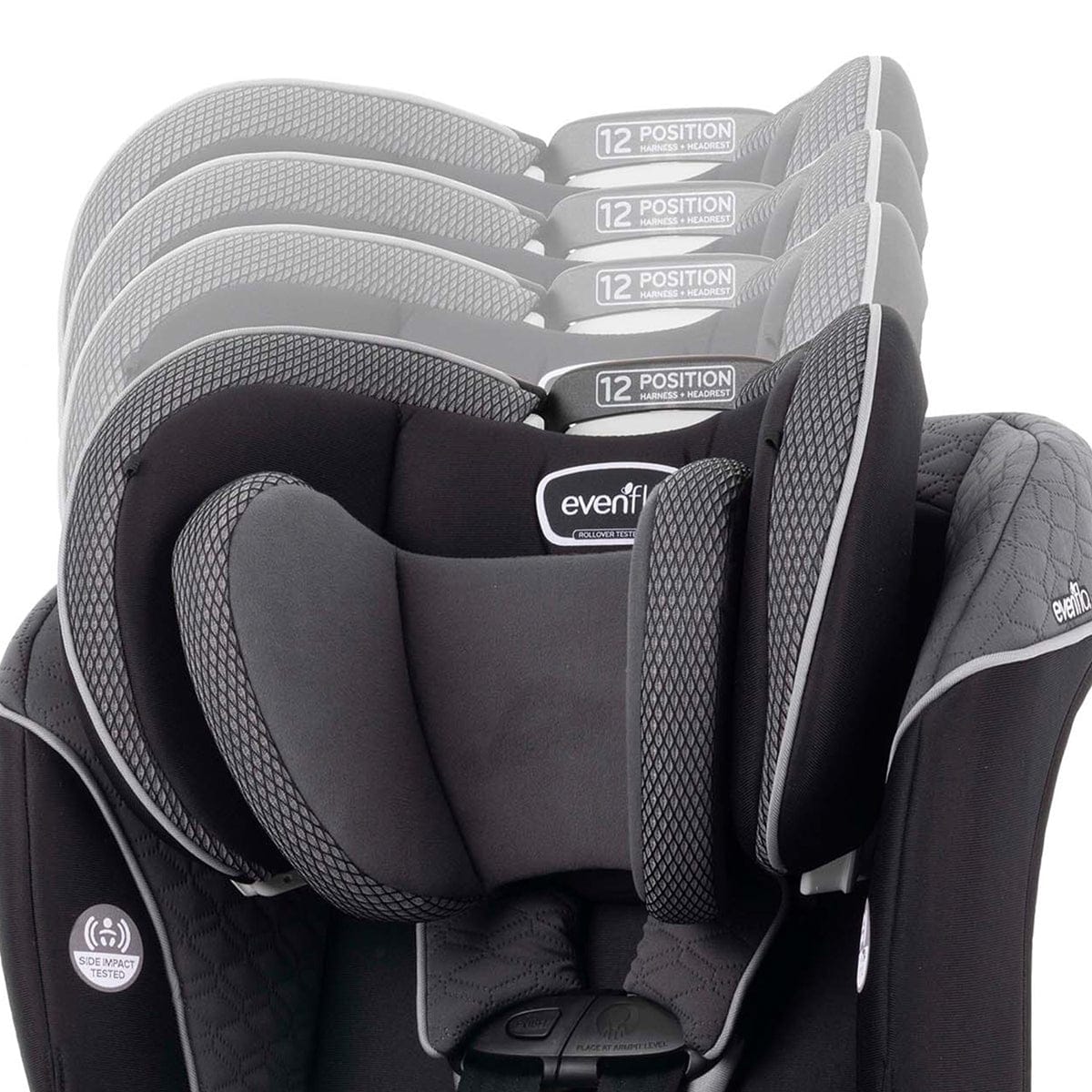 Evenflo EveryFit / All4One 3-in-1 Convertible Car Seat - Aries Black - CS300212408