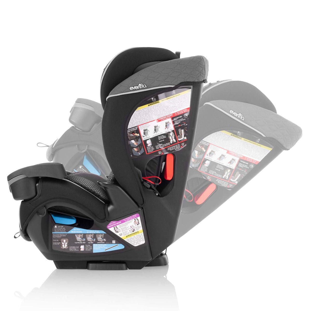 Evenflo EveryFit / All4One 3-in-1 Convertible Car Seat - Aries Black - CS300212408
