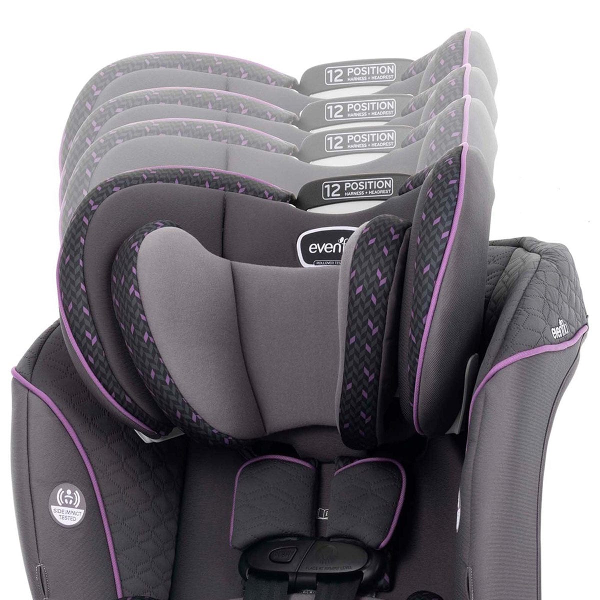Evenflo EveryFit / All4One 3-in-1 Convertible Car Seat - Ophelia Purple - CS300212409