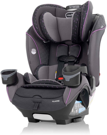Evenflo EveryFit / All4One 3-in-1 Convertible Car Seat - Ophelia Purple - CS300212409