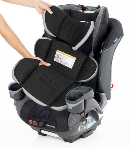 Evenflo EveryFit / All4One 3-in-1 Convertible Car Seat w/Quick Clean Cover - Kingsley Black - CS300212441