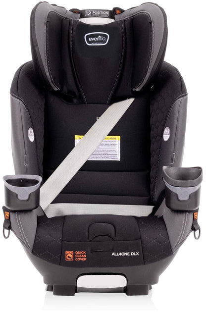 Evenflo EveryFit / All4One 3-in-1 Convertible Car Seat w/Quick Clean Cover - Kingsley Black - CS300212441