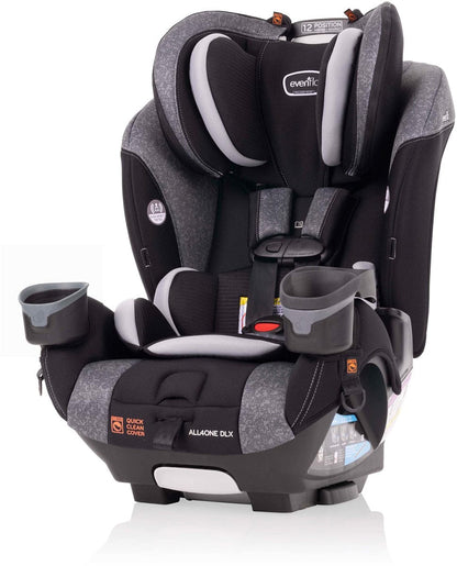 Evenflo EveryFit / All4One 3-in-1 Convertible Car Seat w/Quick Clean Cover - Latitude Gray - CS300212234