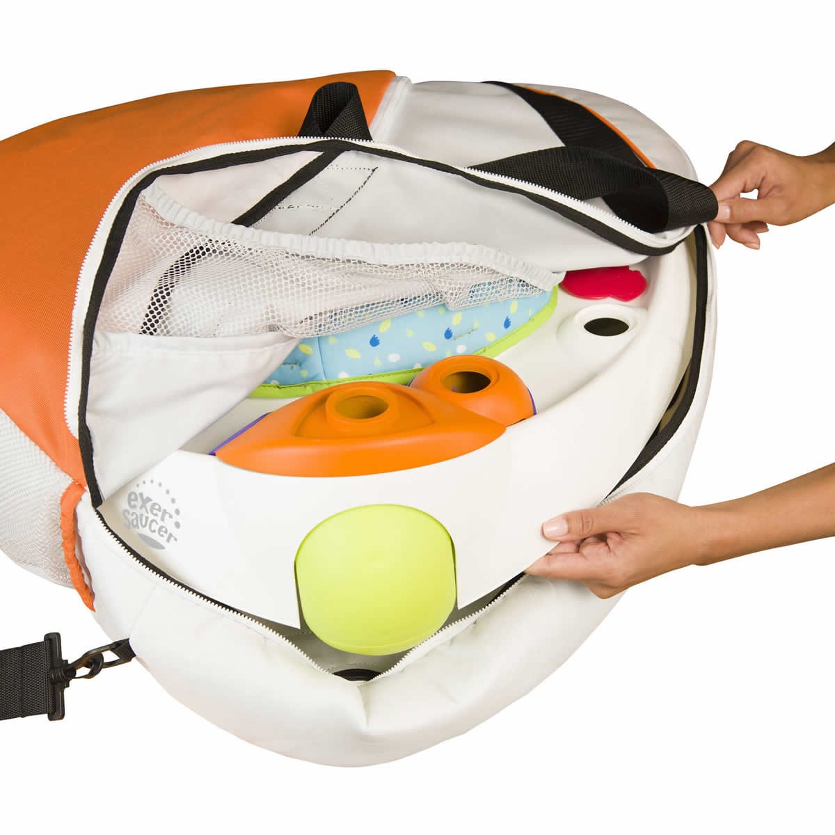 Evenflo Exersaucer Fast Fold & Go - D is for Dino - 61611769