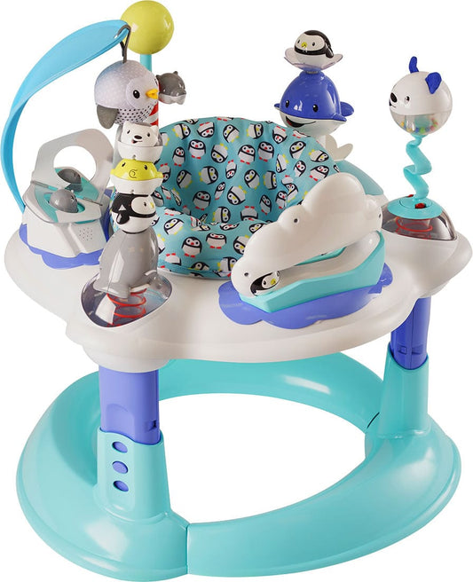 Evenflo ExerSaucer Polar Playground Bouncing Activity Center - 61812117