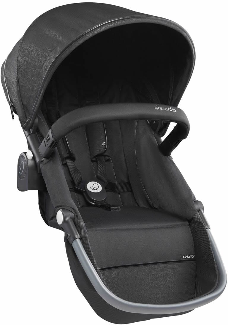 Evenflo GOLD Pivot Xpand Stroller Second Seat - Onyx Black