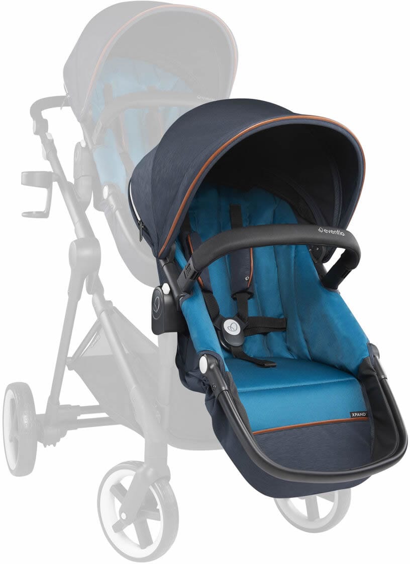 Evenflo GOLD Pivot Xpand Stroller Second Seat - Sapphire Blue