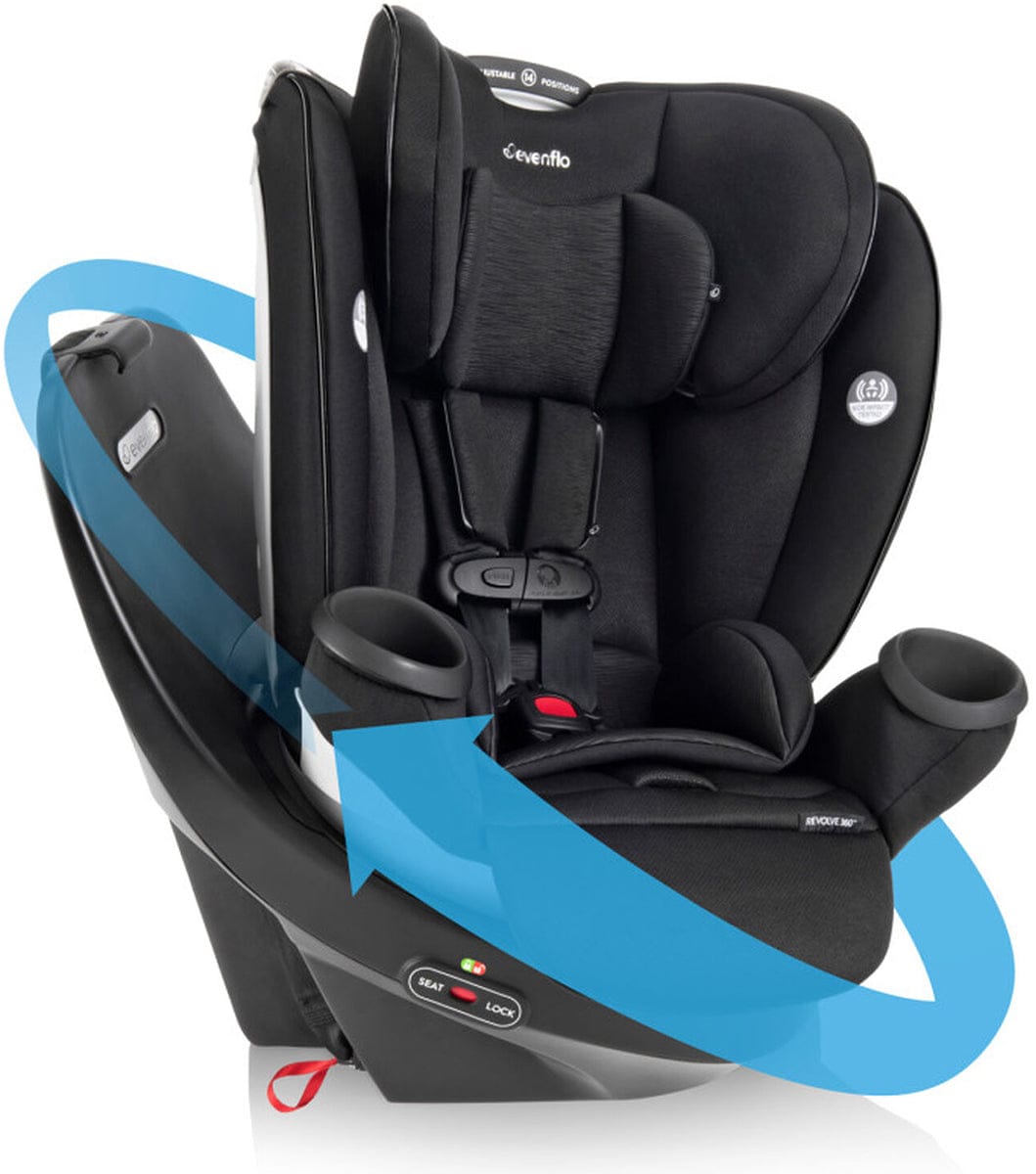 Evenflo GOLD Revolve360 Rotating All-In-One Car Seat - Onyx Black - 35312310