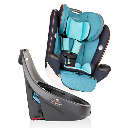 Evenflo GOLD Revolve360 Rotating All-In-One Car Seat - Sapphire Blue - 35312312
