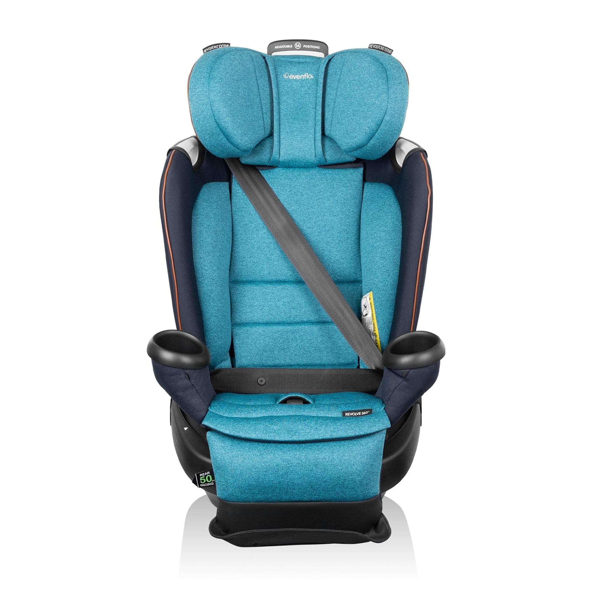 Evenflo GOLD Revolve360 Extend All-in-One Rotational Convertible Car Seat with SensorSafe