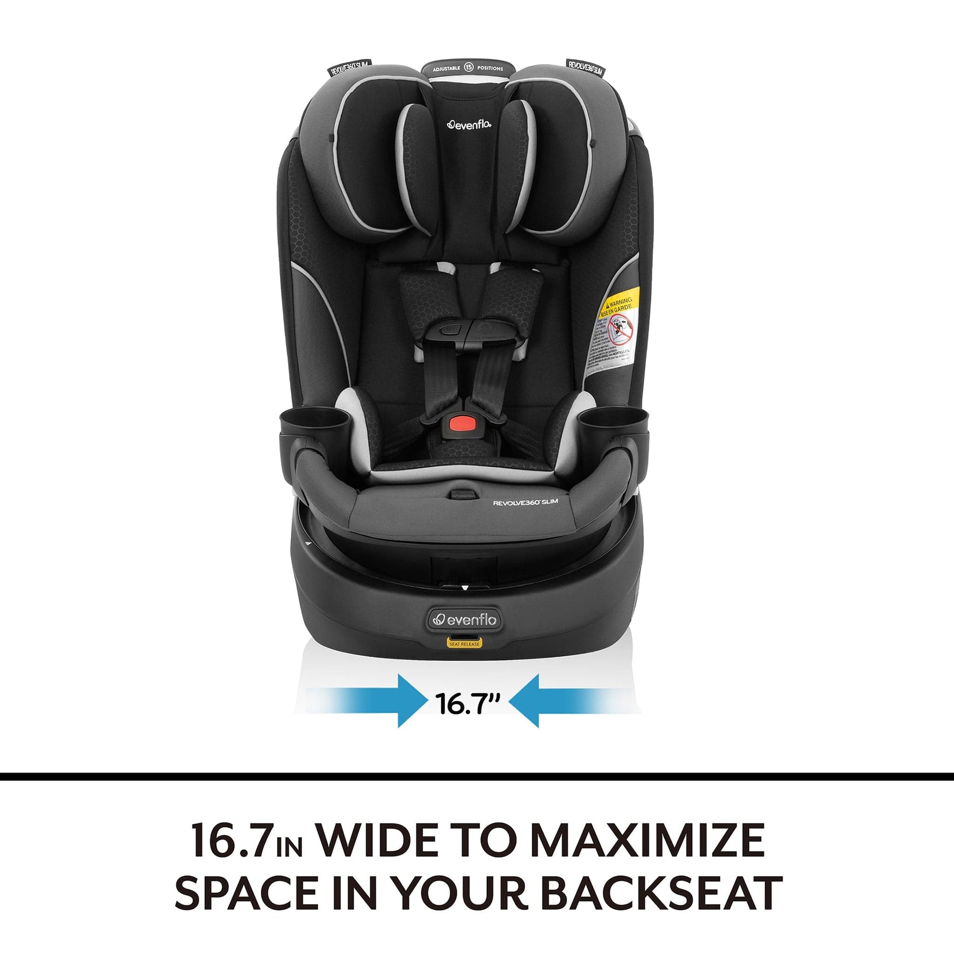 Evenflo GOLD Revolve360 Slim 2-in-1 Rotational Convertible Car Seat wi – Albee Baby
