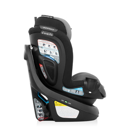 Evenflo GOLD Revolve360 Slim 2-in-1 Rotational Convertible Car Seat with SensorSafe - Obsidian - CS260112450