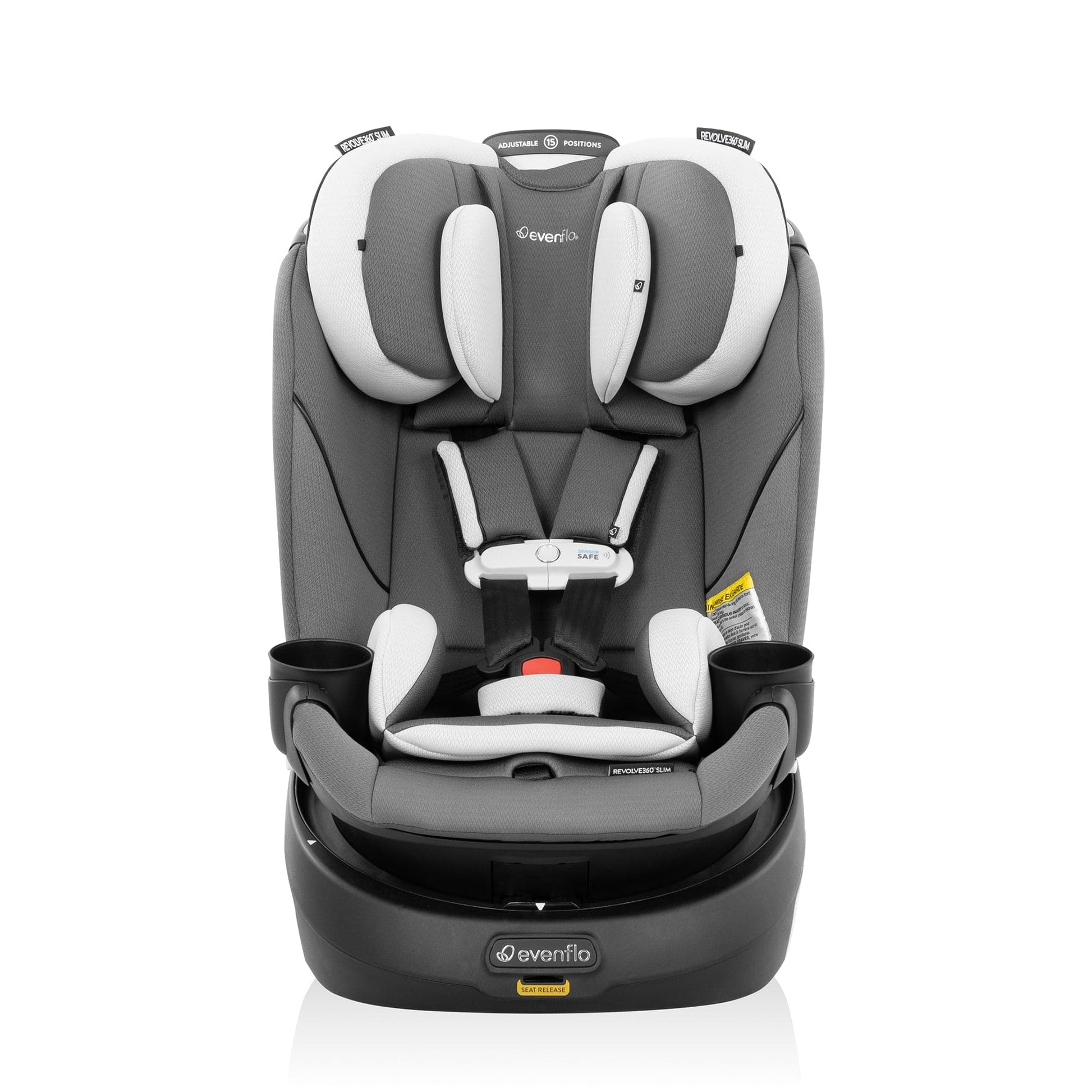 Evenflo GOLD Revolve360 Slim 2-in-1 Rotational Convertible Car Seat with SensorSafe