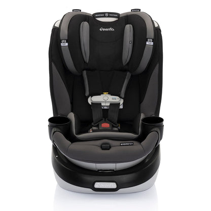 Evenflo GOLD SensorSafe Revolve 360 Slim 2-in-1 Rotational Convertible Car Seat - Obsidian - 36812450