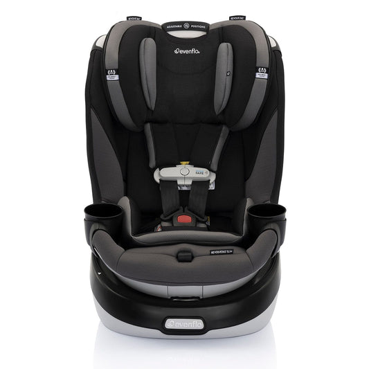 Evenflo GOLD SensorSafe Revolve 360 Slim 2-in-1 Rotational Convertible Car Seat - Obsidian - 36812450