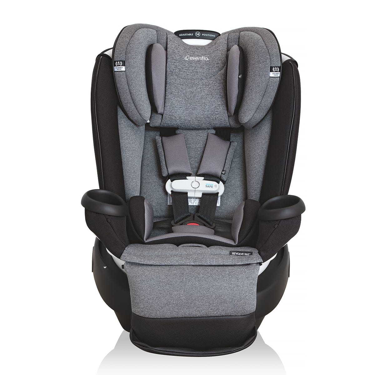 Evenflo GOLD SensorSafe Revolve360 Extend Rotational All-In-One Convertible Car Seat - Moonstone Gray - 38412311