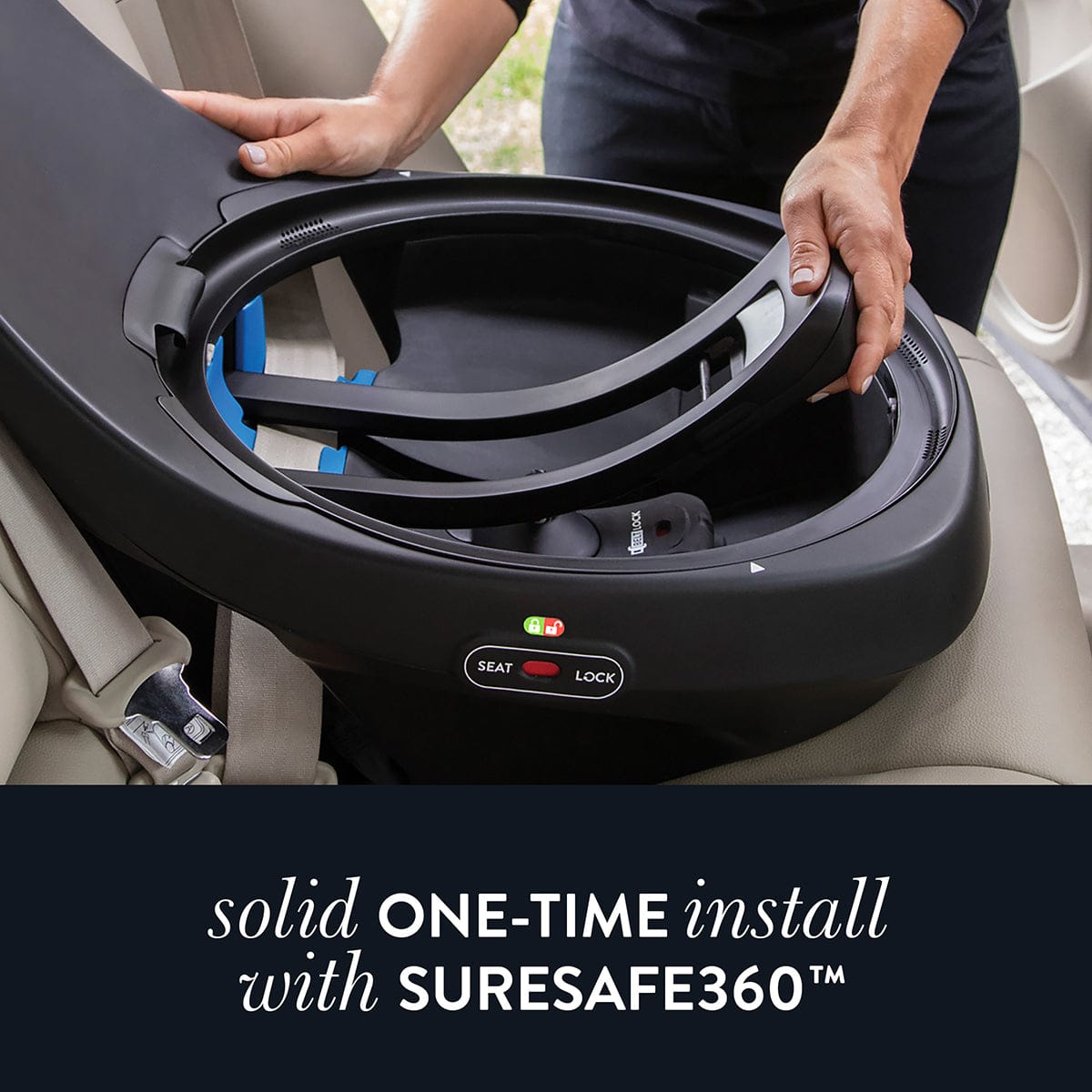 Evenflo GOLD SensorSafe Revolve360 Extend Rotational All-In-One Convertible Car Seat