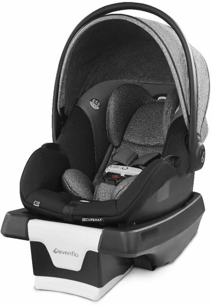 Evenflo GOLD SensorSafe SecureMax Infant Car Seat with SafeZone Load Leg - Moonstone Gray - 30412311
