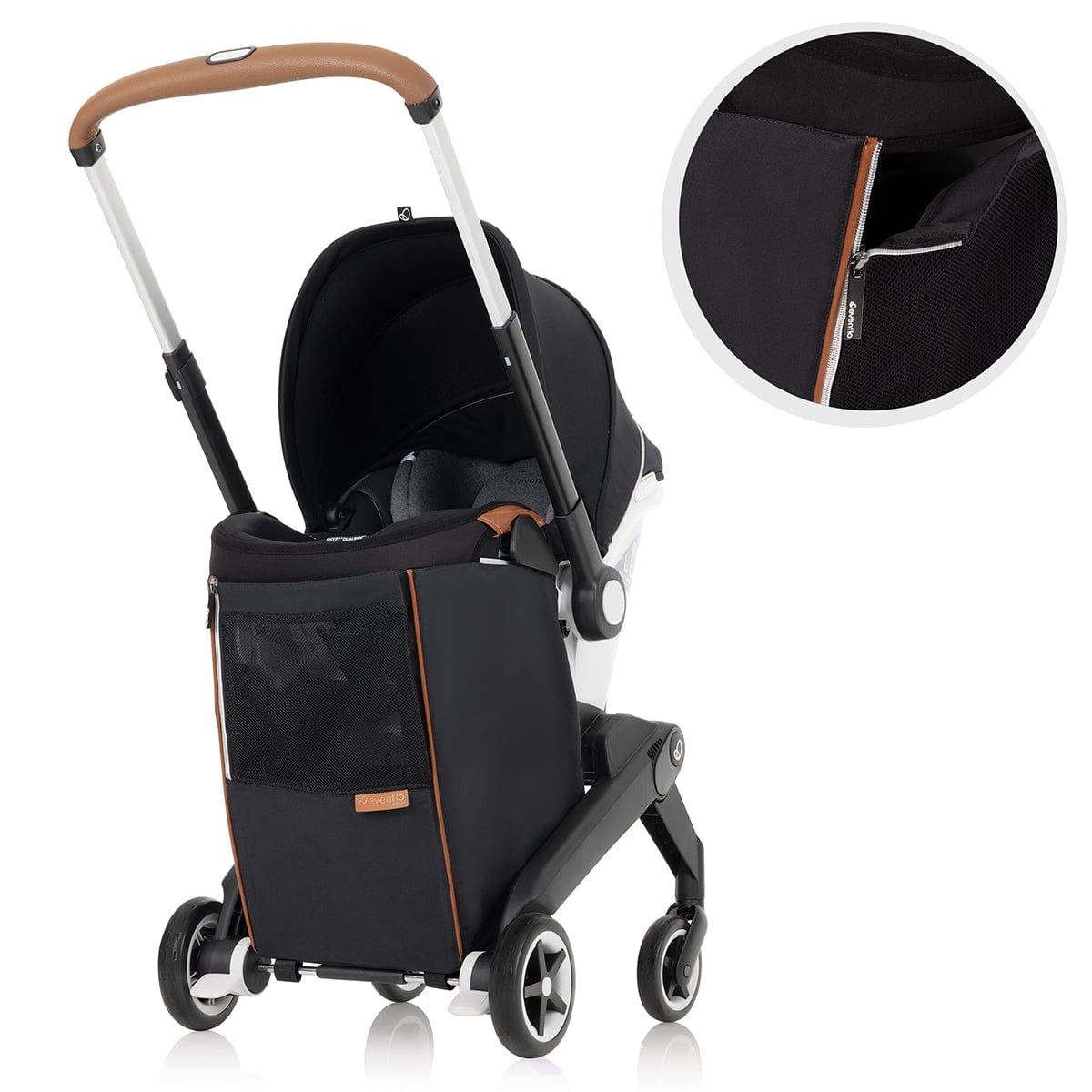 Evenflo GOLD Shyft DualRide Infant Car Seat and Stroller Combo - Moonstone Gray - 37312311