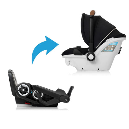 Evenflo GOLD Shyft DualRide Infant Car Seat and Stroller Combo - Onyx Black - 37312310