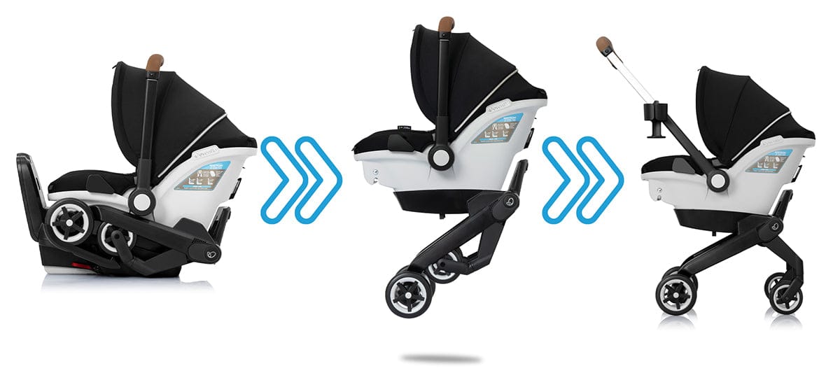 Evenflo GOLD Shyft DualRide Infant Car Seat and Stroller Combo - Onyx Black - 37312310