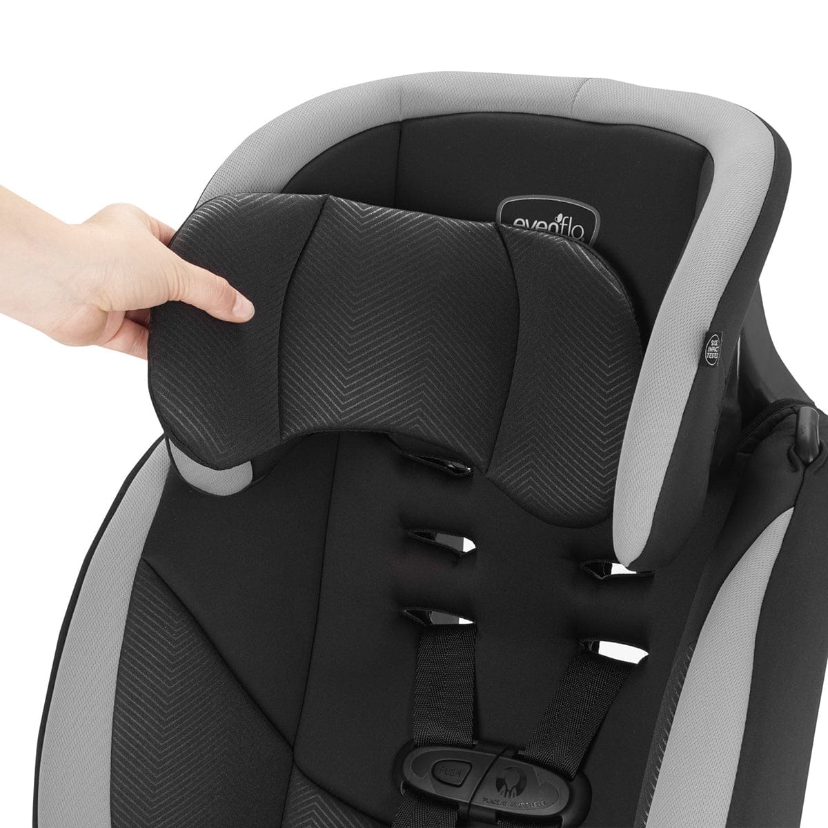 Evenflo Maestro Sport Harness Booster Car Seat - Granite Gray - 34912203
