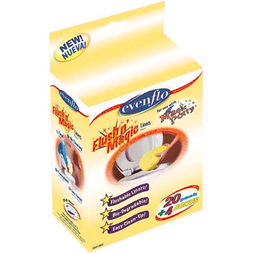 Evenflo Magic Potty Flush n Magic Flushable Liners - 4891400