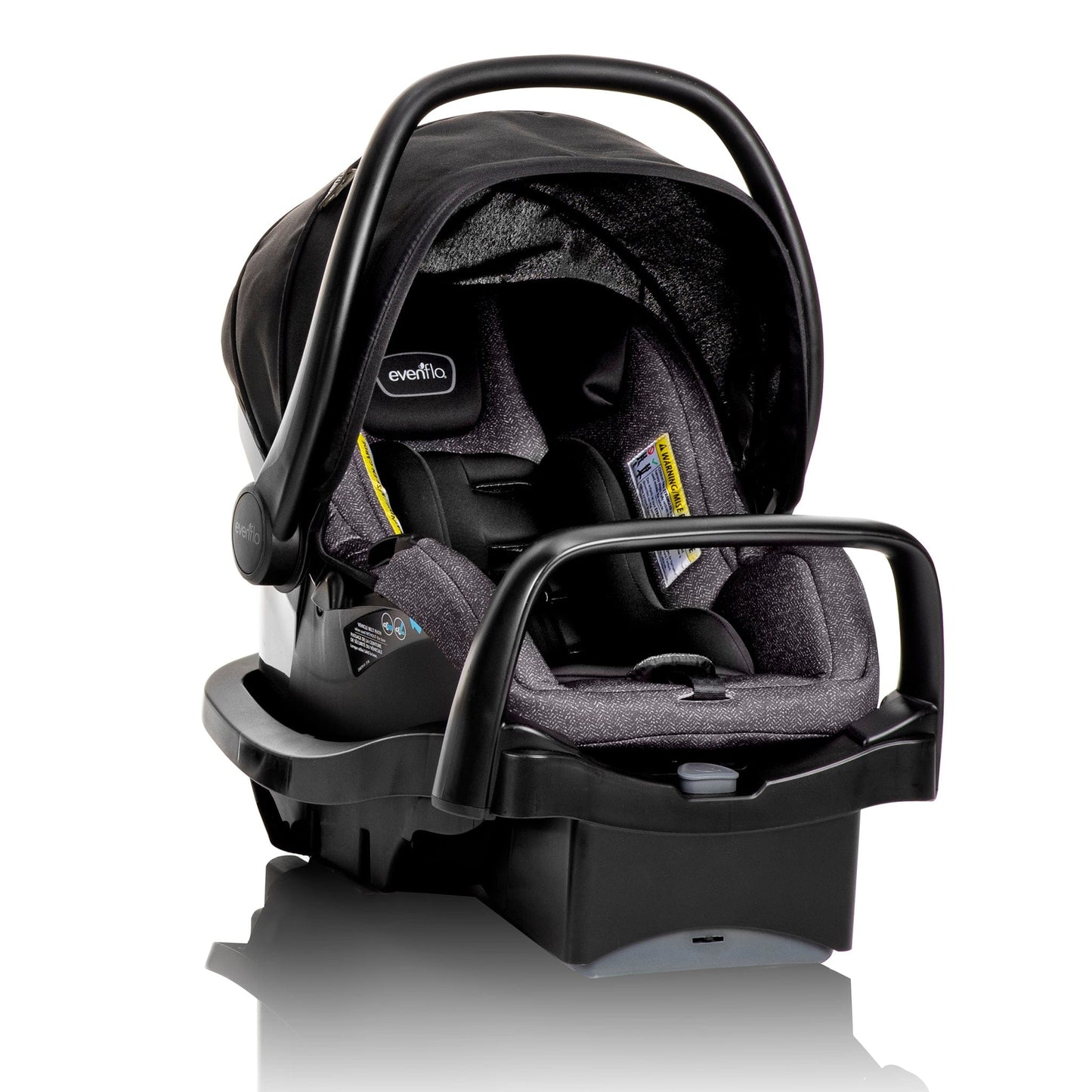 Evenflo Pivot Modular Travel System with LiteMax Infant Car Seat - Casual Gray - TS100411990