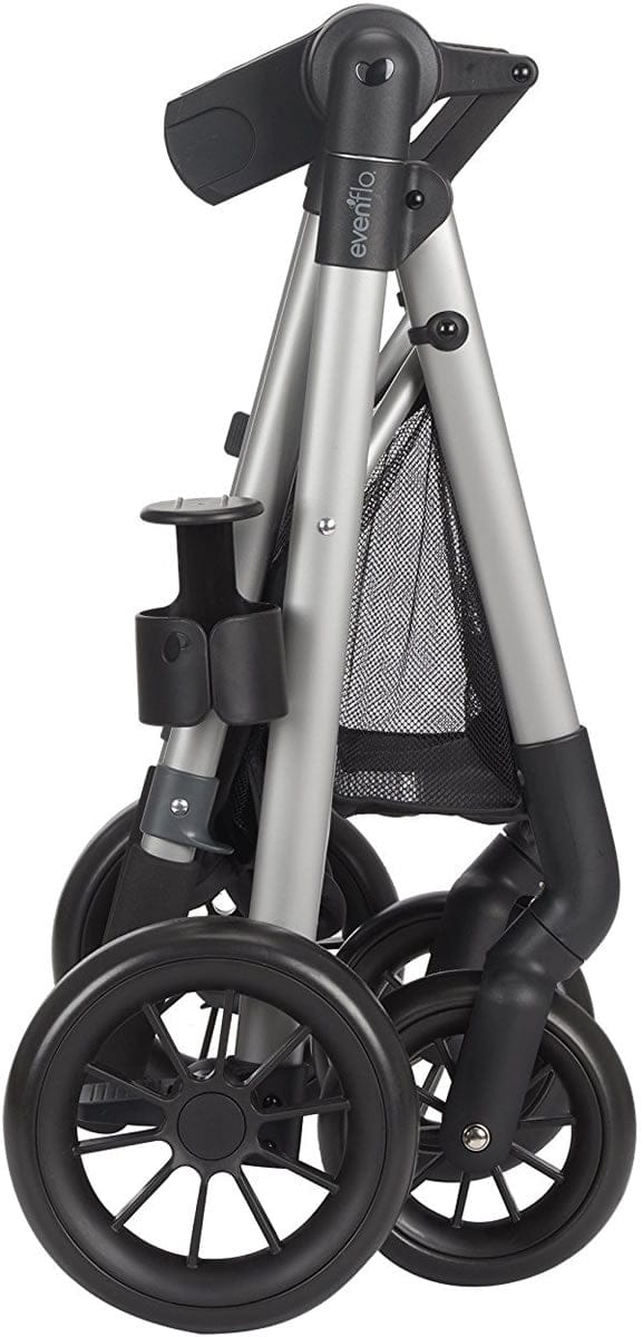Evenflo Pivot Travel System with SafeMax Infant Car Seat - Casual Gray - 56011990