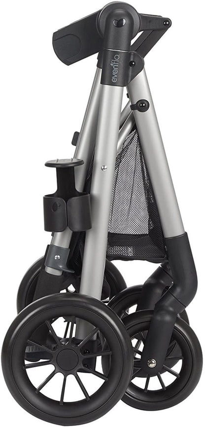 Evenflo Pivot Travel System with SafeMax Infant Car Seat - Casual Gray - 56011990