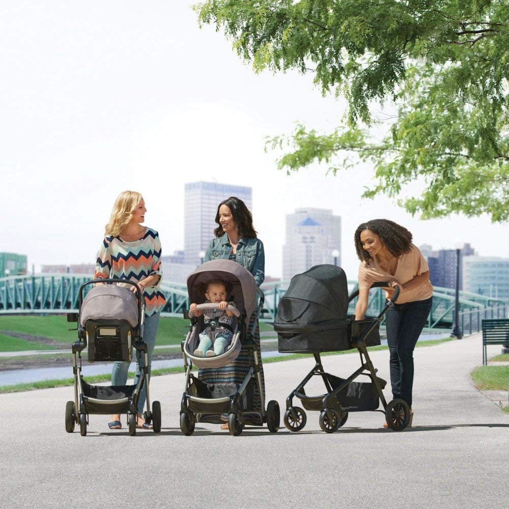 Evenflo Pivot Travel System with SafeMax Infant Car Seat - Sandstone - 56011993