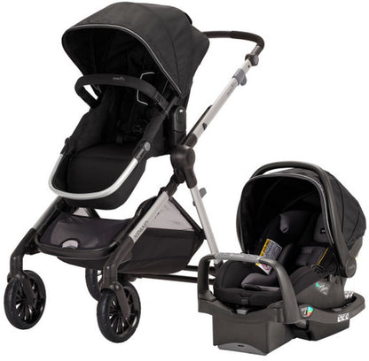 Evenflo Pivot Xpand Modular Travel System With SafeMax Infant Car Seat - Stallion