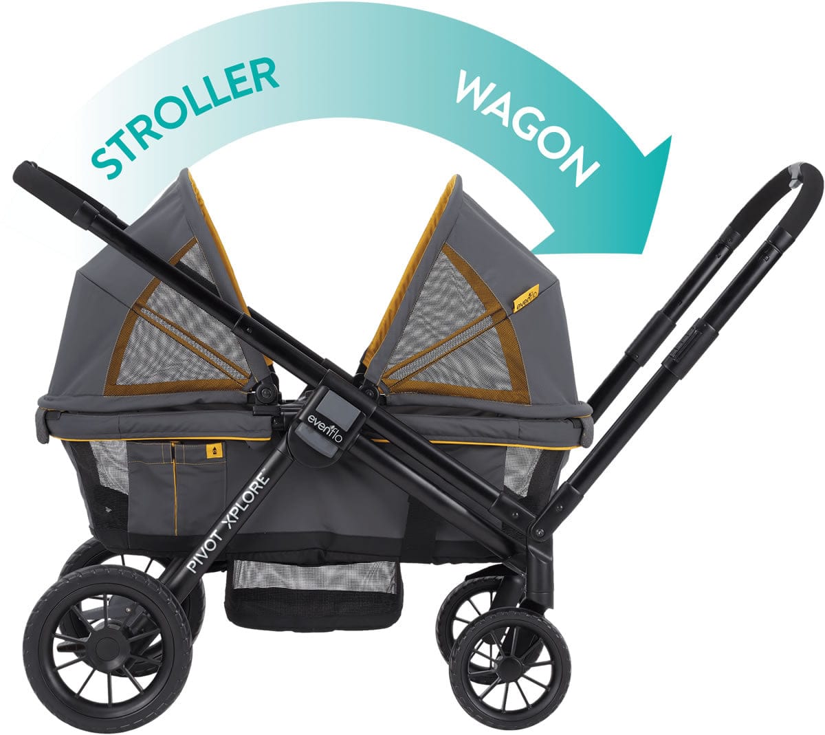 Evenflo Pivot Xplore All-Terrain Stroller Wagon - Adventurer - 19132343