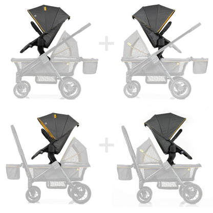 Evenflo Pivot Xplore Stroller Wagon Second Seat - Adventurer - 63012343