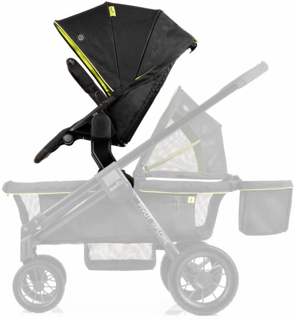 Evenflo Pivot Xplore Stroller Wagon Second Seat