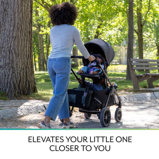 Evenflo Pivot Xplore Stroller Wagon Second Seat - Windsor Gray - 63012489