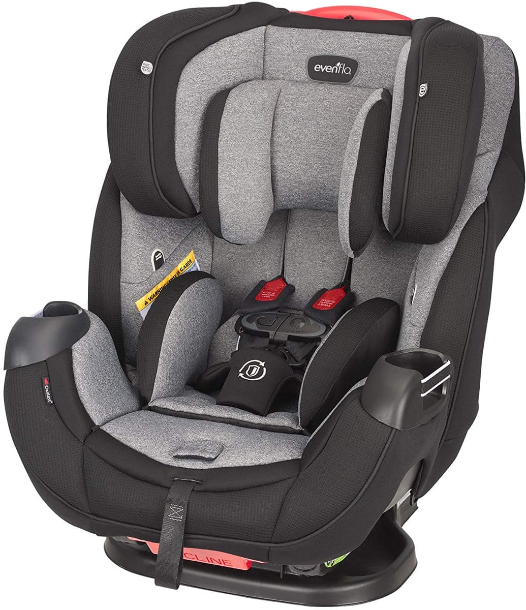 Evenflo Platinum Symphony DLX All-in-One Convertible Car Seat - Ashland Gray - 34612173