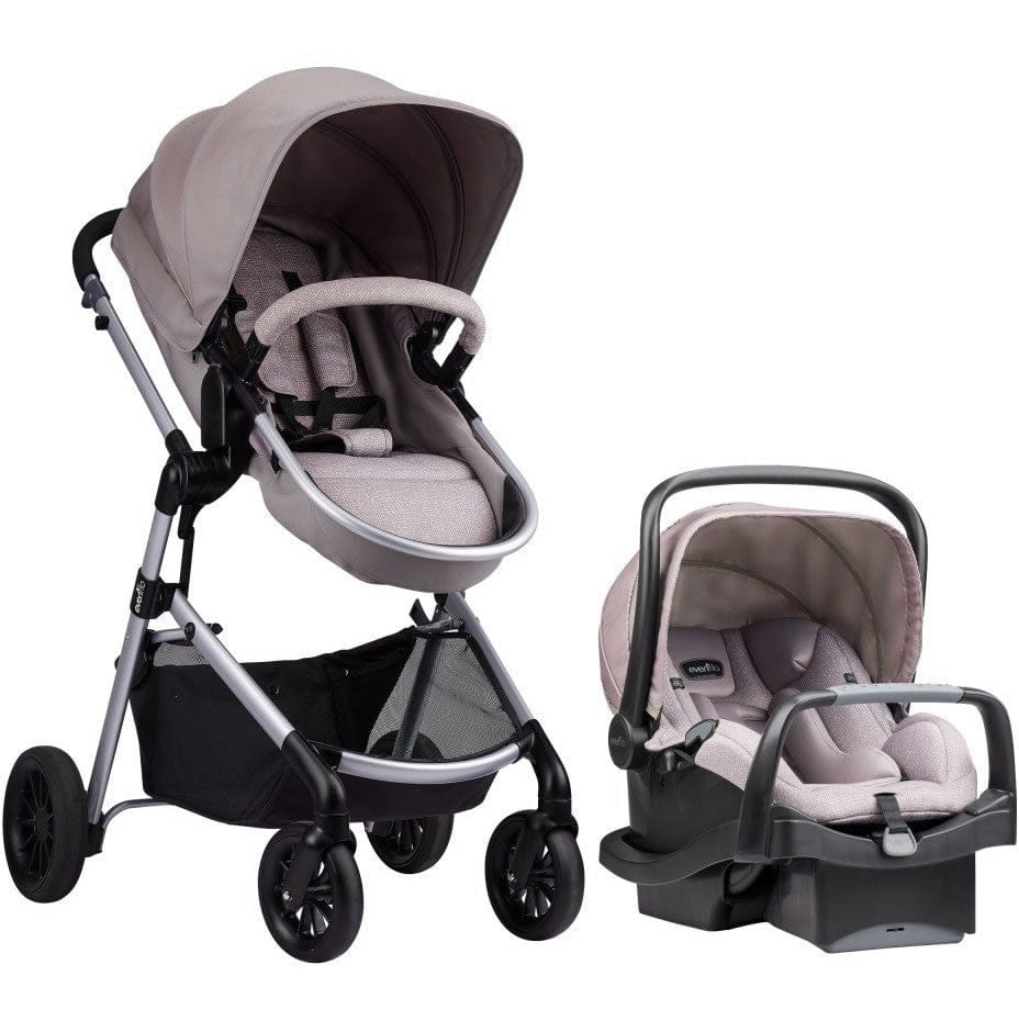 Evenflo Pivot Travel System with SafeMax Infant Car Seat - Sandstone - 56011993