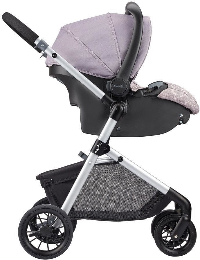Evenflo Pivot Travel System with SafeMax Infant Car Seat - Sandstone - 56011993