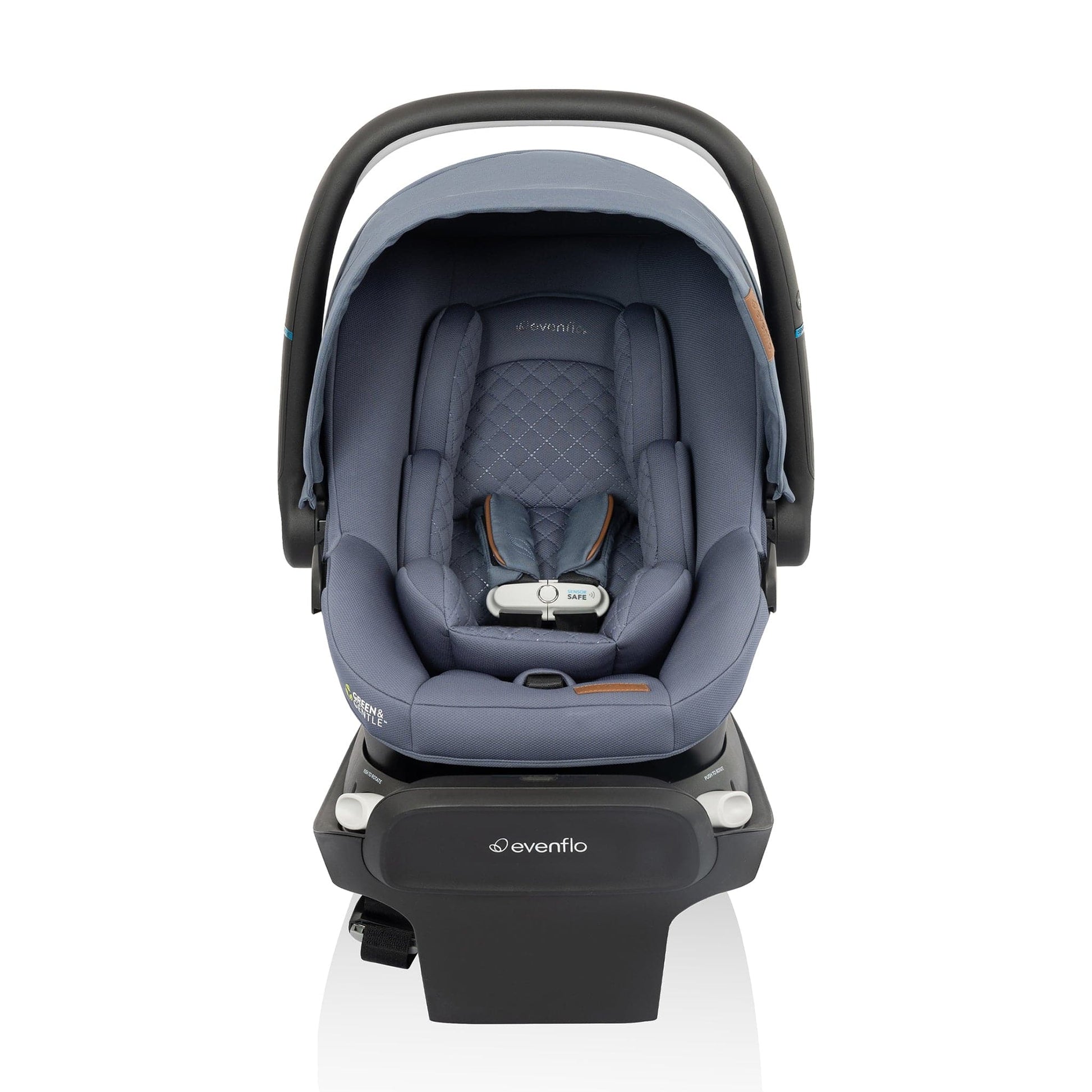 Evenflo Revolve180 LiteMax NXT Rotational Infant Car Seat with SensorySoothe