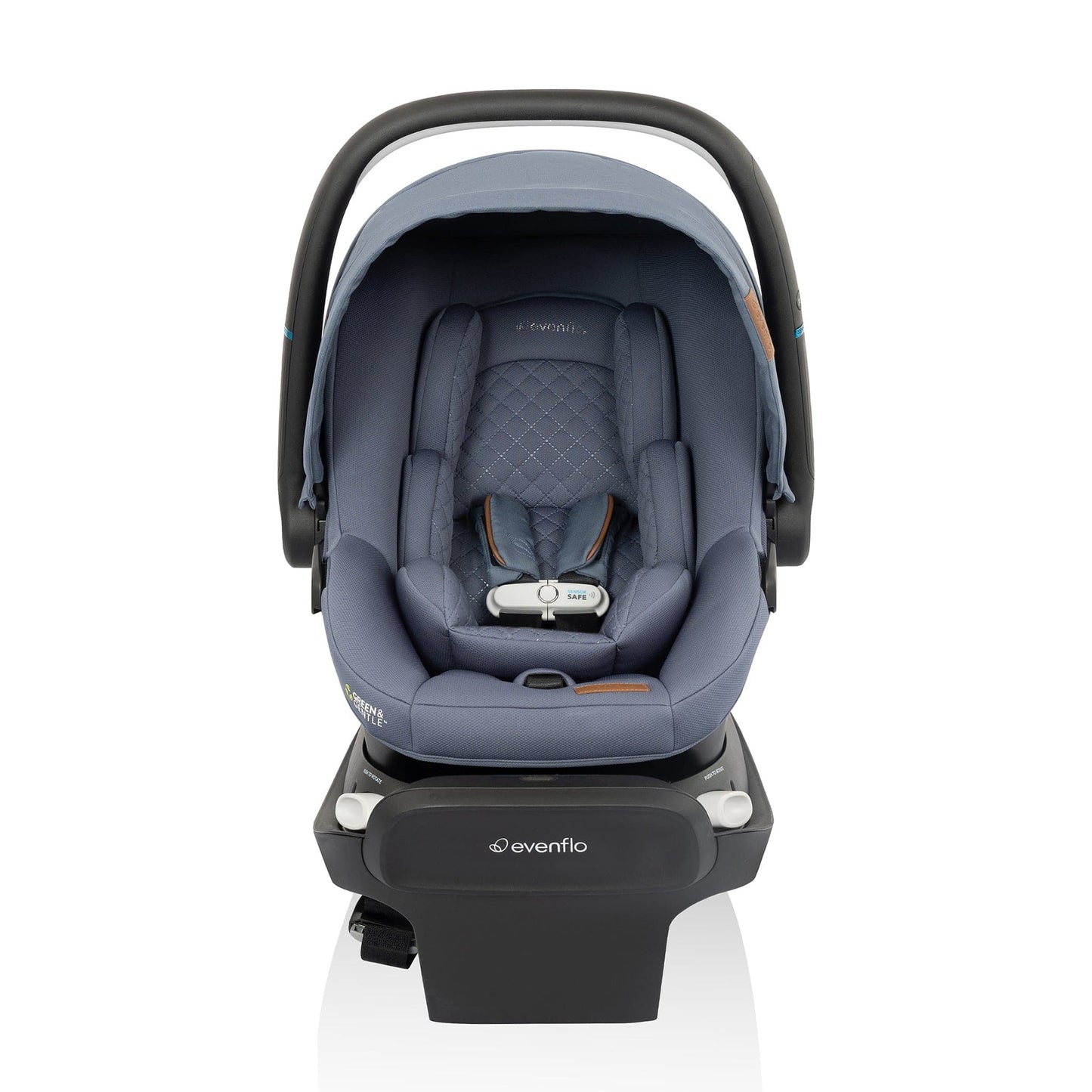 Evenflo Revolve180 LiteMax NXT Rotational Infant Car Seat with SensorySoothe - Flint - CS160412533