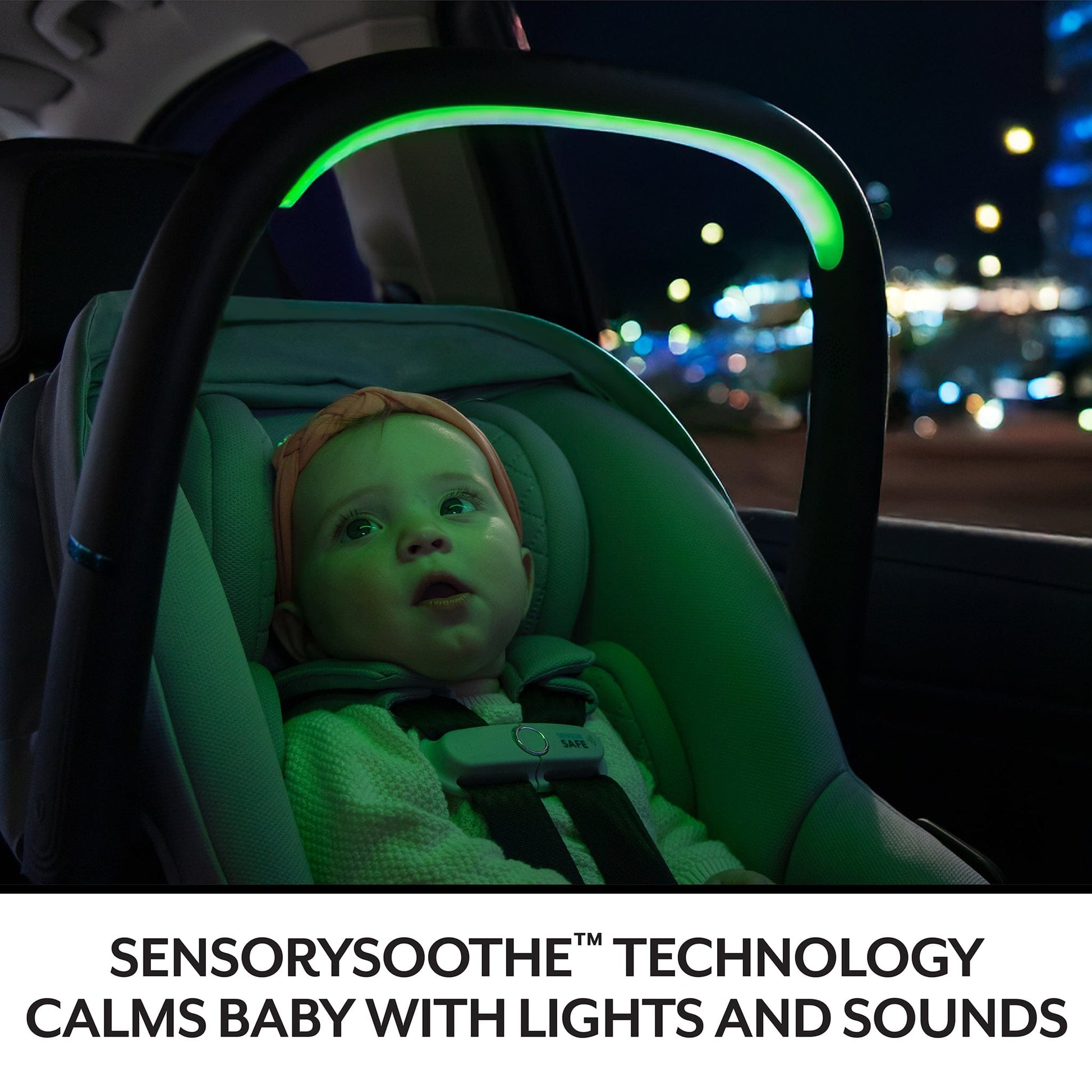 Evenflo Revolve180 LiteMax NXT Rotational Infant Car Seat with SensorySoothe