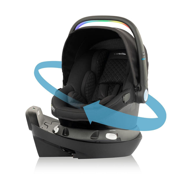 Evenflo Revolve180 LiteMax NXT Rotational Infant Car Seat with Sensory – Albee Baby
