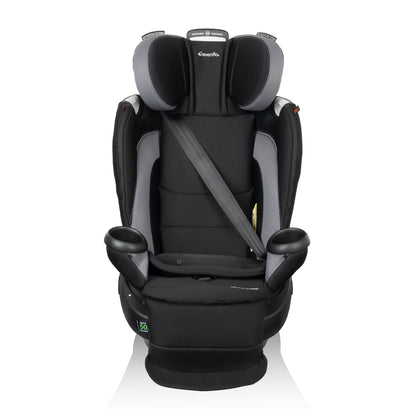 Evenflo Revolve360 Extend All-in-One Rotational Convertible Car Seat with Quick Clean Cover - Revere Gray - CS360212464