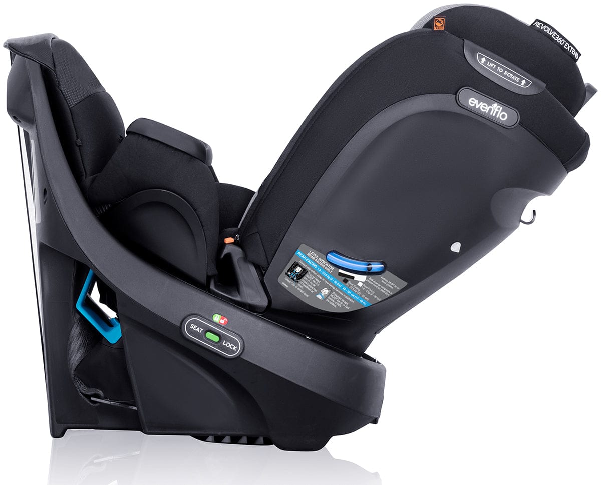 Evenflo Revolve360 Extend Rotational All-in-one Convertible Car Seat With Quick Clean Cover