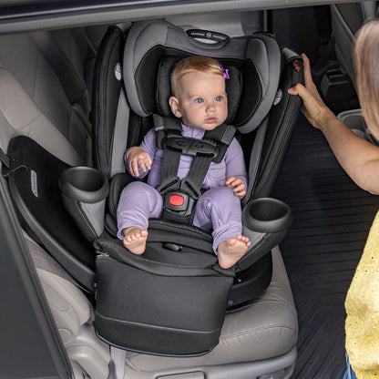 Evenflo Revolve360 Extend Rotational All-in-one Convertible Car Seat With Quick Clean Cover - Rockland Green - 38412463