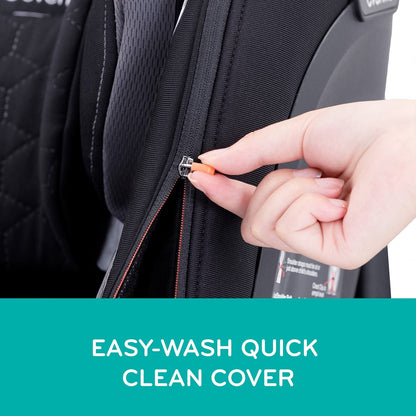Evenflo Revolve360 Extend Rotational All-in-one Convertible Car Seat With Quick Clean Cover - Rowe Pink - 38412462
